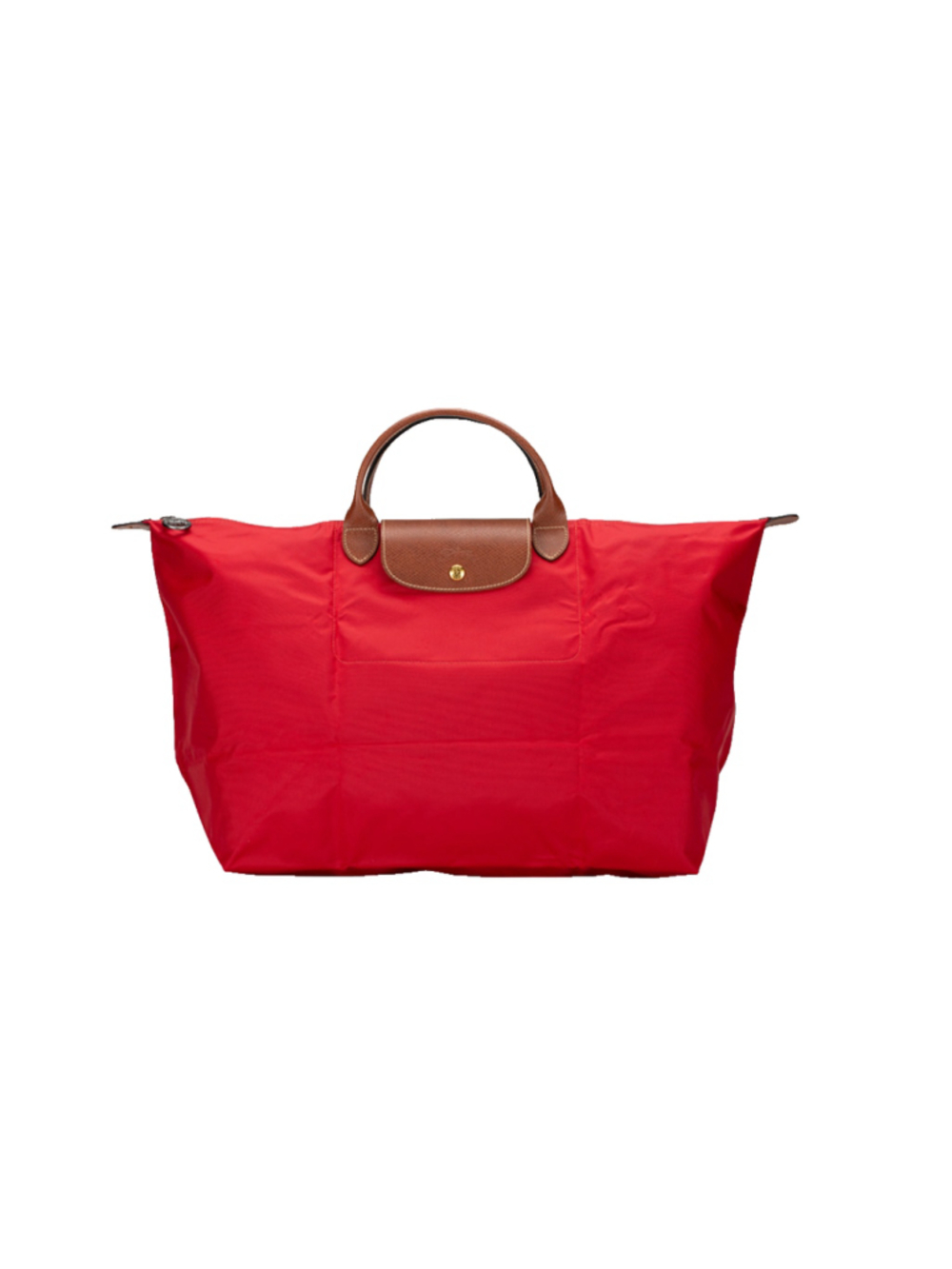 Longchamp Red Le Pliage Original L Travel bag new extra large